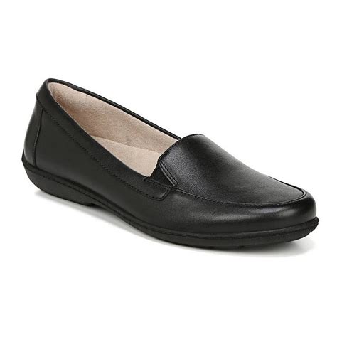 leather loafer flats for women.